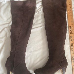 24in. suede boots